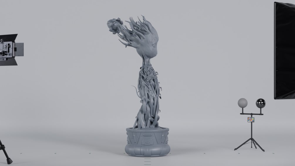 benavidmark's tweet photo. Groot for 3d print, link in bio.
#3d #3dprint #hardsurface #character #characterartist #mecha #videogame #vfx #cgi #zbrush2024 #zbrush #maxonzbrush #blender3d #blenderartist #blender2024 #zbrushsculpture #collectible #art2024 #benavidmark #autodesk #zbrushart #creature #notai https://t.co/h1EZjc0vxm