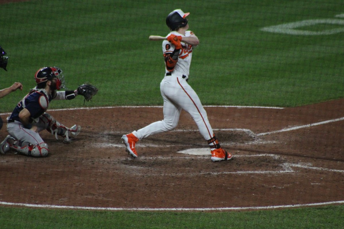CallenHuey's tweet photo. Rewinding it back to @hestonkjerstad RBI double to provide insurance to help the O's clinch the division. This was also captured on my Canon EOS Rebel T6.
#orioles #Birdland #2023aleastchamps @7thGypsy @noah_shumway @MelanieLynneN @GeoffOnTheAir #kjerstad #hestonkjerstad #mlb https://t.co/Rpzpe5qAaW
