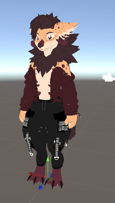 Got some more clothing/accessory options on this bapperbeast. Finishing ...