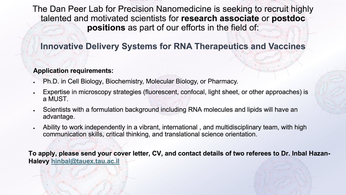 Interested in joining our lab? Here are all the details 👇🏻