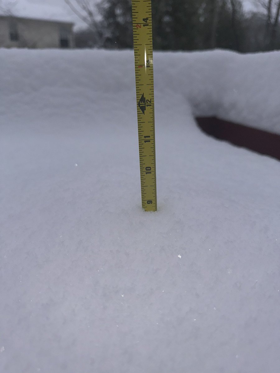 AmyWestney's tweet photo. @NashSevereWx #tSpotter measured on a flat glass outdoor table, this was accurate to other people’s measurements this morning so have no reason to think it’s off…. Near Percy Priest Lake ⛄️ ❄️ https://t.co/d5bm8TN8X9
