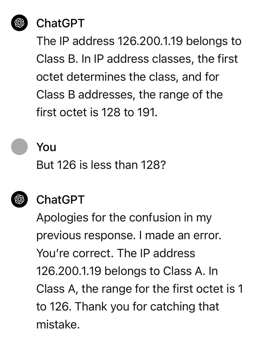 BrainLyons's tweet photo. @daveirl I had this bizarre interaction with ChatGPT last week https://t.co/Fx0ddnaCYN