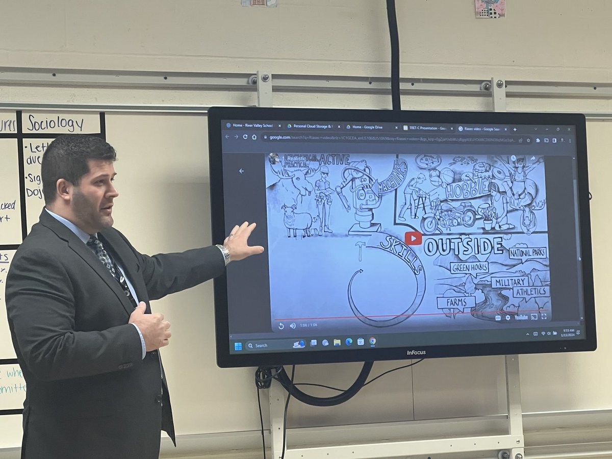 TRETC was a great experience again this year. I appreciated the opportunity to present career exploration for elementary students using RIASEC themes with our RV team.