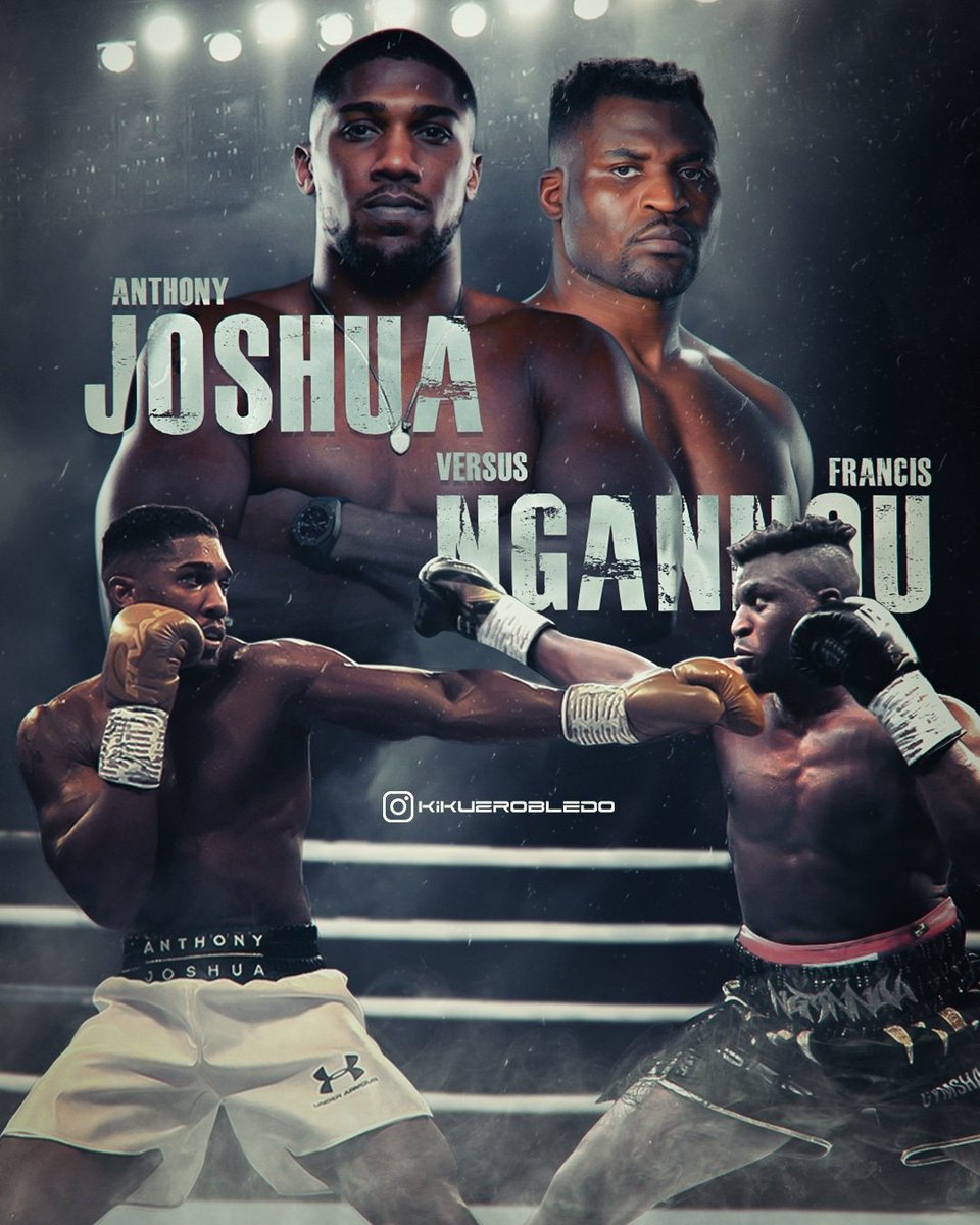 kikuswako's tweet photo. WHO WINS?🥊🔥 🇬🇧🇨🇲🔥🥊

@anthonyjoshua vs @francisngannou

#JoshuaNgannou #KnockoutChaos #anthonyjoshua #fransicngannou #boxingnews #ufc #heavyweight #designers #freelance

https://t.co/gPtOdcDjGz https://t.co/TFi6GPsTsC