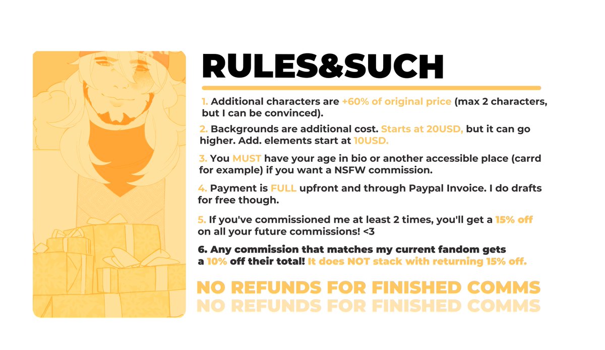 ROM // COMMS OPEN tweet media