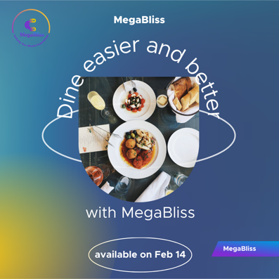 MegaBlissWorld's tweet image. Wanna know how long do you need to wait for your meal? Order from MegaBliss, keeps you updated! #MegaBliss #dining #takeouts #restaurants #booking #dinesmart
