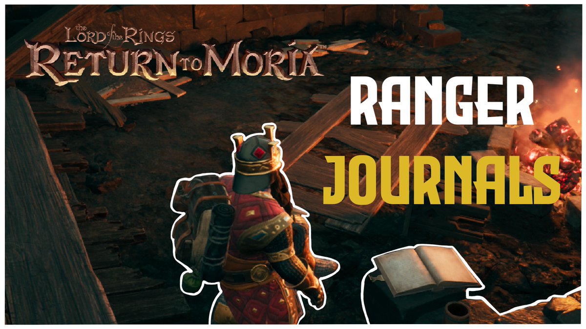 Log4nWithA4's tweet photo. My guide to finding and turning in all the Ranger Journals in @ReturnToMoria 

Hope this will help you all find and understand them

https://t.co/AwQaNqSXs5

#ReturntoMoria #LOTR #LordOfTheRings #GuideVideo https://t.co/J7mIO4gRFu