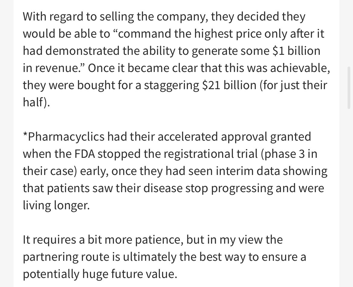 tom_the_bomb__'s tweet photo. A good post. This is why Consilium is in place. 

A big license deal in 2024 + FDA approval in 2024 + 6000 to market early 2025 = $XXB 2025 buyout IMO.

This is the journey we want here. Big partnership = huge value.

#AVCT https://t.co/DgKafE3nK2