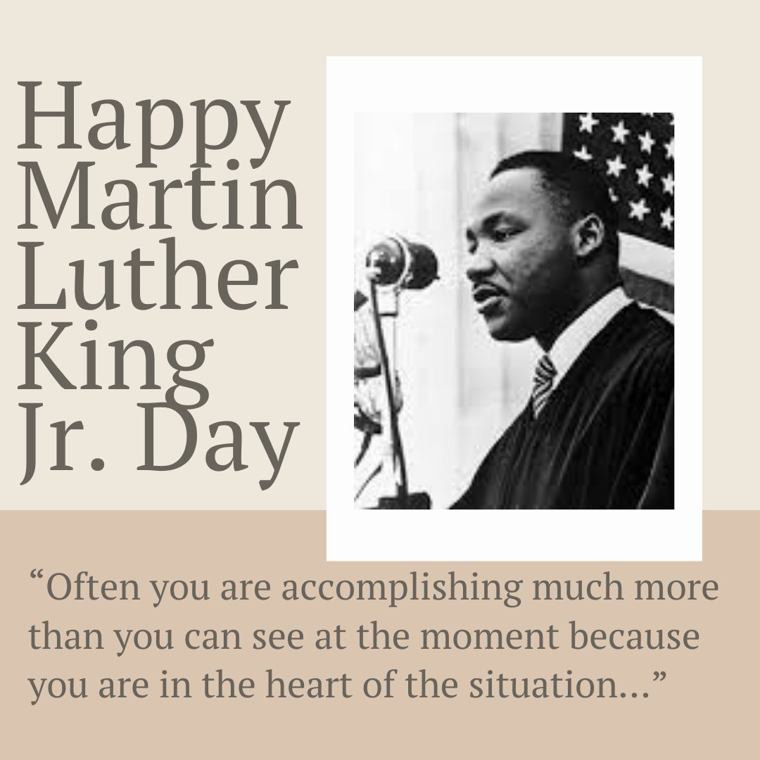 Happy MLK Day!