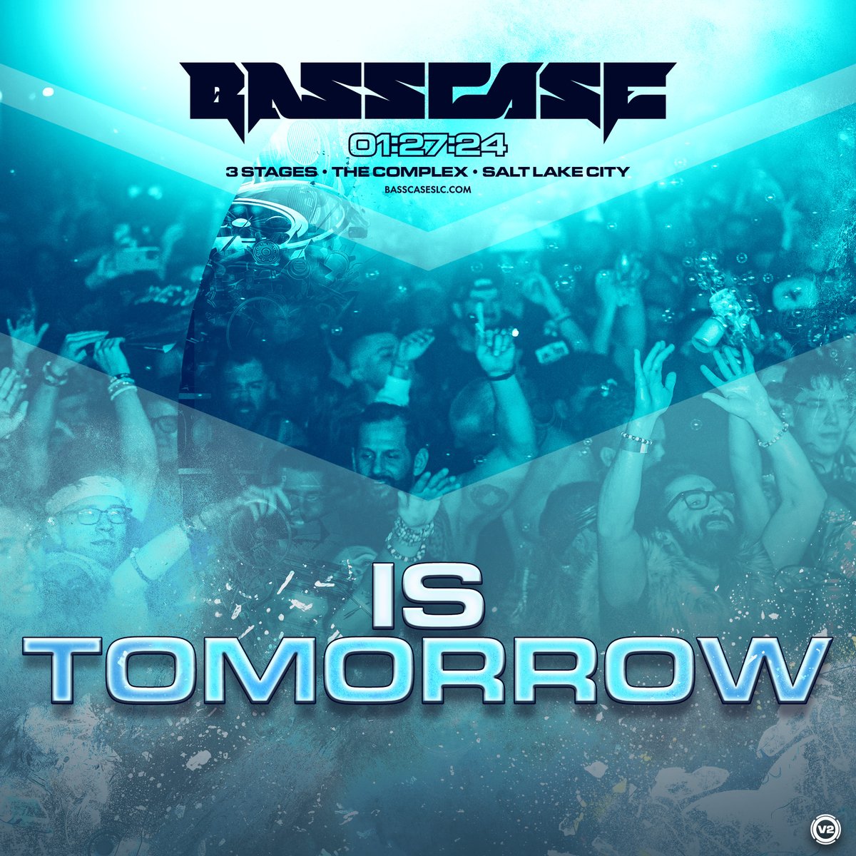 BASSCASESLC's tweet photo. The wait is nearly over. TOMORROW, BASSCASE takes over @ComplexSLC with the ultimate bass experience. Get ready for a night you won't forget! 🏔🥶
#BASSCASE Tickets → https://t.co/KGJbCKy0e4 https://t.co/F1sA1KMl45
