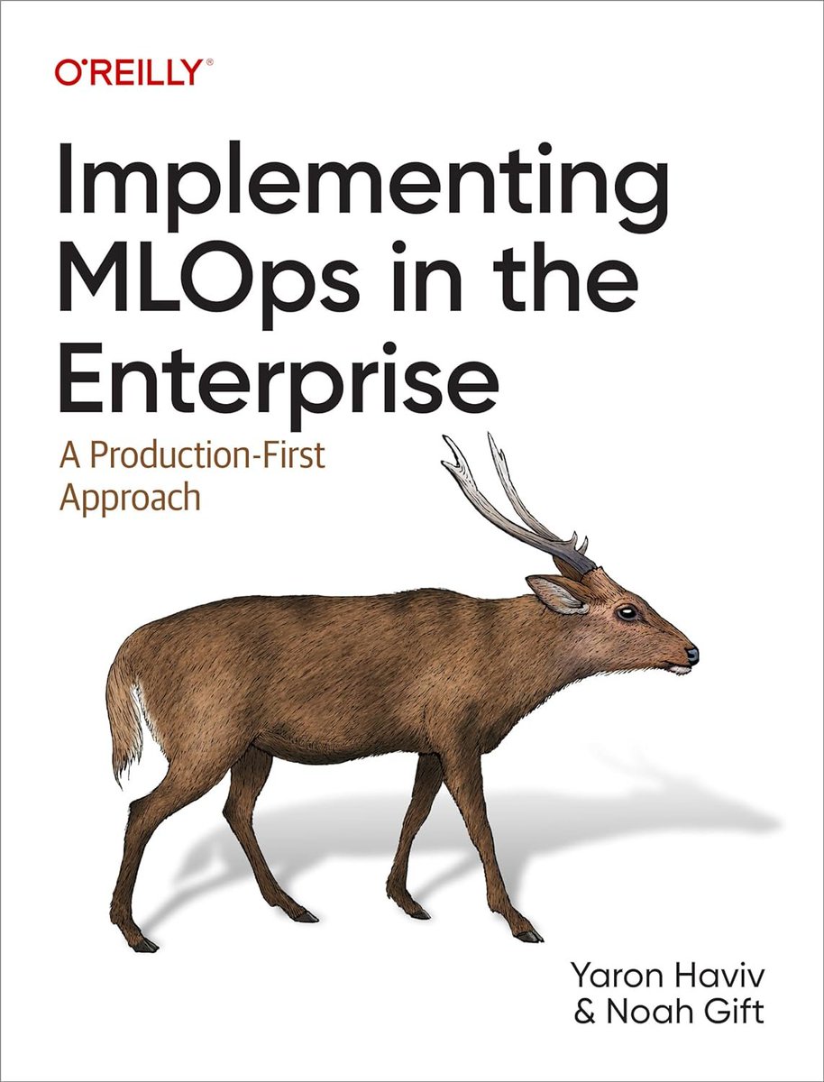 Implementing #MLOps in the Enterprise - A Production-First Approach: amzn.to/3U3JrWy
————
#MachineLearning #DeepLearning #ML #AI #DataScience #EnterpriseAI #AIStategy #DataScientists