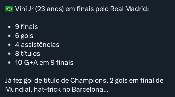 abacaixote's tweet photo. @19obrasileiro @OficialSala12 mas relaxa, os gols são porque a liga é fraca e o Vini só faz gol na sorte de camisa 9... https://t.co/iU2ftQ7pmO