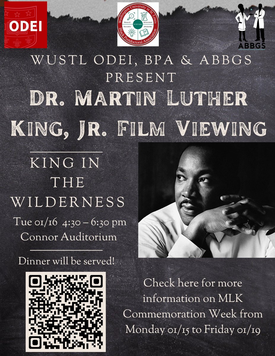 Happy MLK day!!! Join us tomorrow for this film viewing!