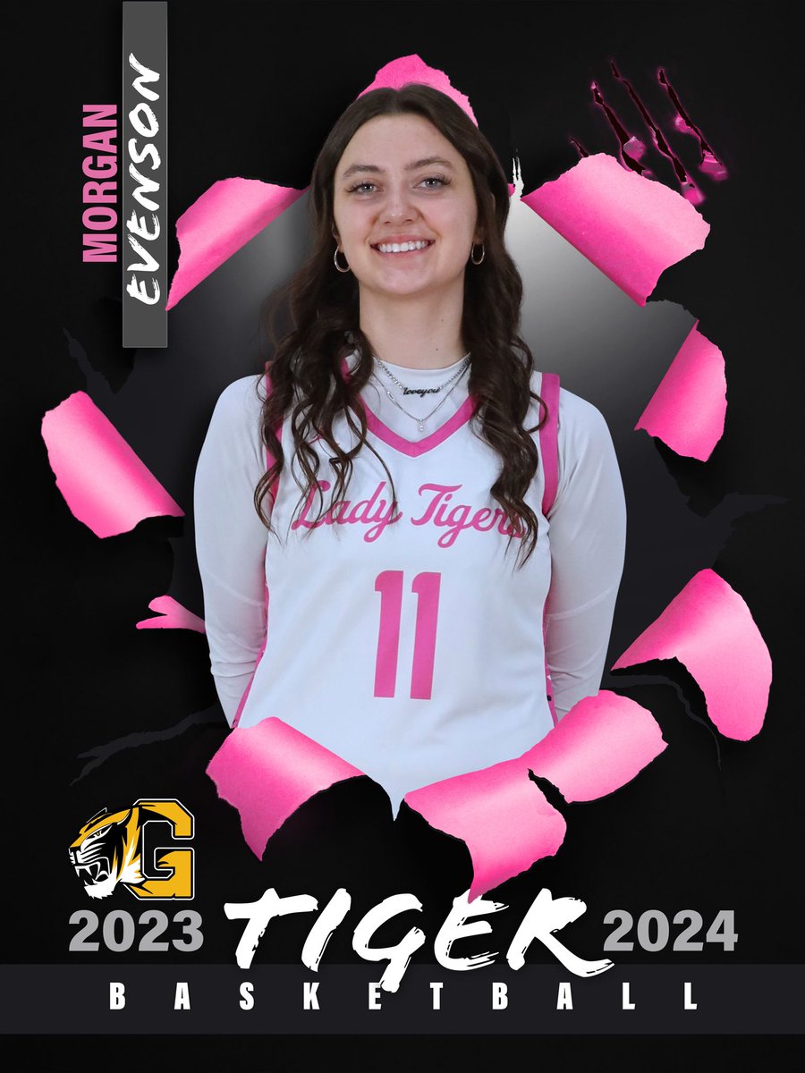 GilbertGirlsBB's tweet photo. 🐯Meet your Lady Tigers!🐯

#11 Morgan Evenson 🏀
Senior
Year on Varsity: 4th

⛹🏼‍♀️Favorite Basketball Player: Giannis Antetokounmpo
🎵Go-to Warmup Song: Dreams and Nightmares - Meek Mill
🤩Celebrity they’d most like to meet: Jennifer Lawrence

📸 &amp; 💻: @Chapter_NEXT https://t.co/rOT6dP4XHG