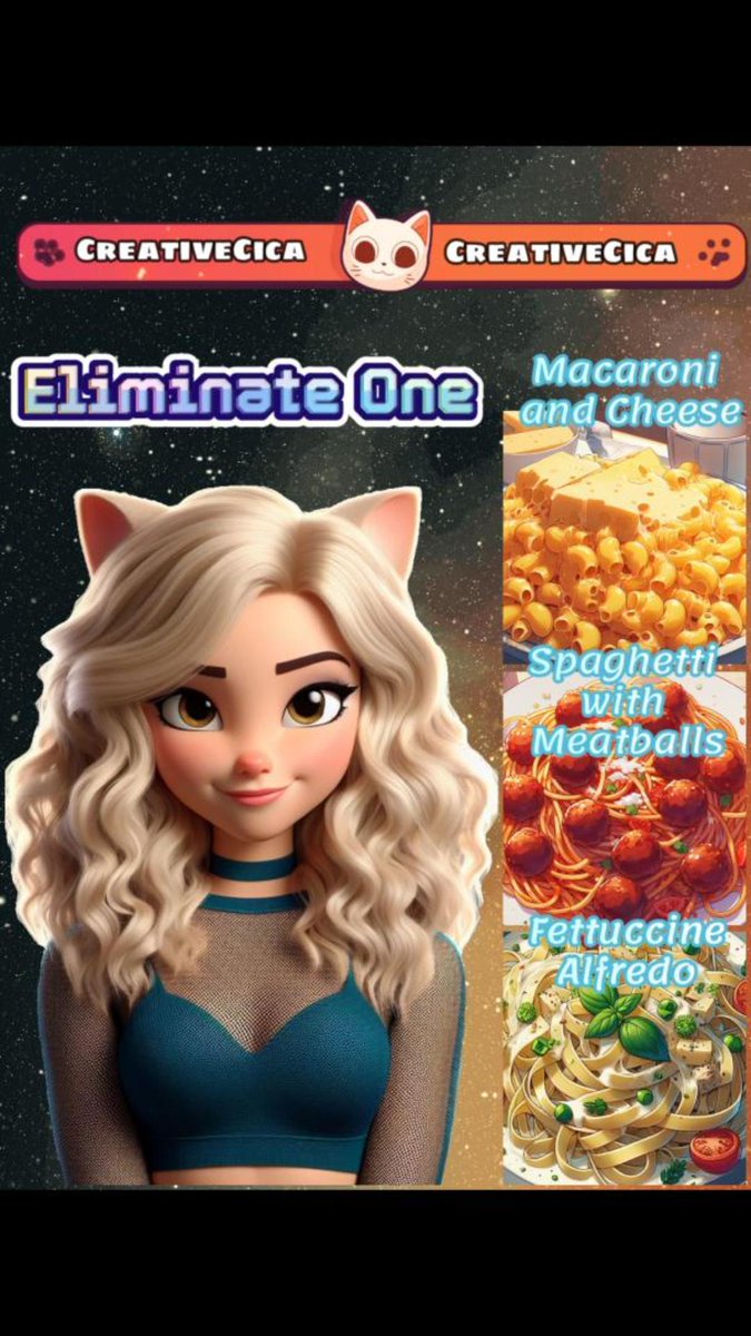 Eliminate One!

If you had to pick, which dish would you eliminate first? Share your thoughts

#pickone #gamepick  #share #sharing #like #comment #snacks #viral #tiktok #recipe #eliminate #eliminateone #macaroniandcheese #spaghettiwithmeatballs #fettuccinealfredo #pasta