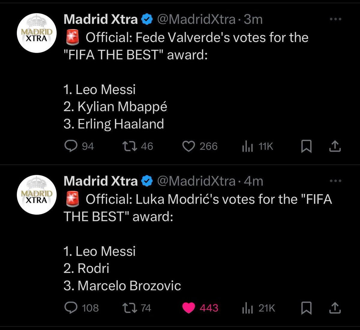 Felix tweet media