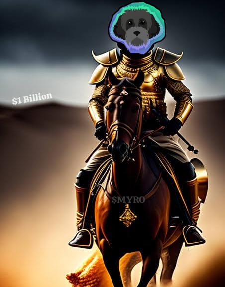 in_millionaires's tweet photo. An easy battle never produced a tested warrior π₯·
$MYRO πΆ
If jeeters resist, they shall feel the strength of the #MYROArmy as we rally every week towards the target & deliver heavy doses of #Copium until they bend the knee in capitulation & pledge allegiance to the #MYRONation https://t.co/5CVVhQbM2l