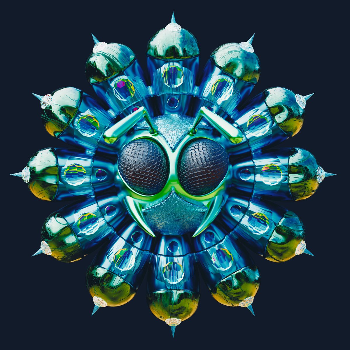 hiltonvision's tweet photo. 🧵Cuckoo Wasp Petal Head

Read below for some fun facts on this insect! https://t.co/7daepSTrKW