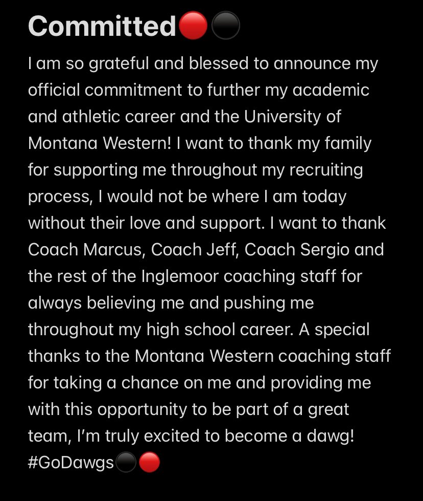 Matteus4Senna's tweet photo. 100% committed!!!🔴⚫️
@CoachNourse_UMW 
@Coach_Martello 
@CoachWant 
@CoachJed_UMW 
@UMWFootball 
@Coach_MarcusIHS 
@TimBroxholm https://t.co/r2gLjghLYu