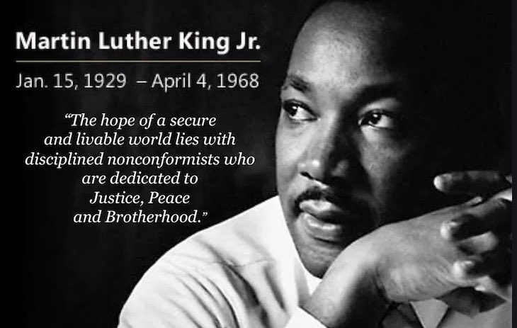 BlandArk's tweet photo. On this day I am reminded of the legacy and truth that we were taught by our ancestors. For so many people this is a difficult task to accomplish. Thank you and Happy Birthday Dr. Martin Luther King, Jr!!!! https://t.co/HxCuj4FL19