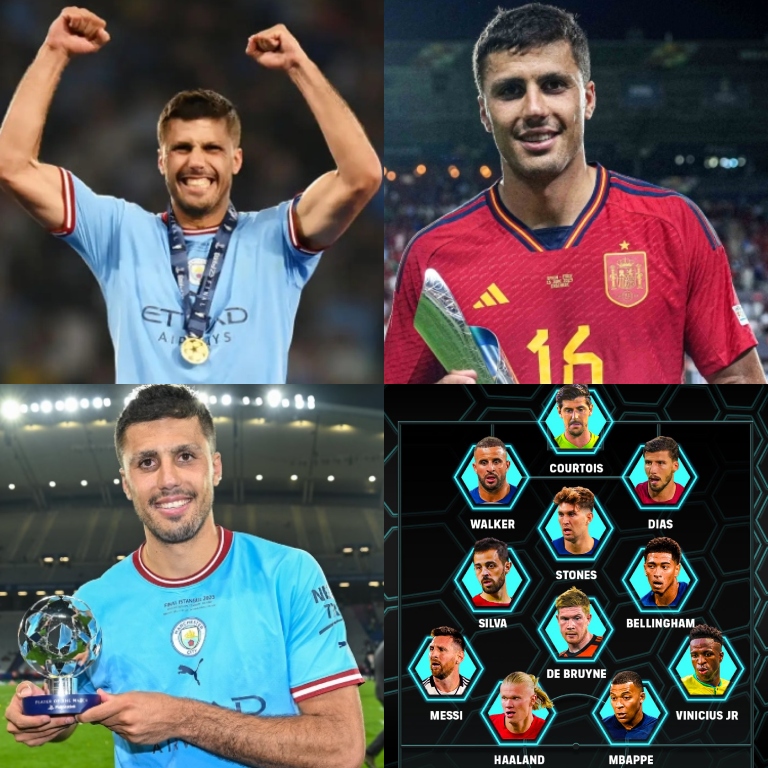 Rodri Hernández en el periodo de evaluación:

➤ Campeón de Premier League.
➤ Campeón de FA Cup.
➤ Campeón de UEFA Champions League.
➤ Campeón de la Supercopa de Europa.
➤ Campeón de la UEFA Nations League.
➤ MVP de la final de la UEFA Champions League.
➤ MVP de la UEFA