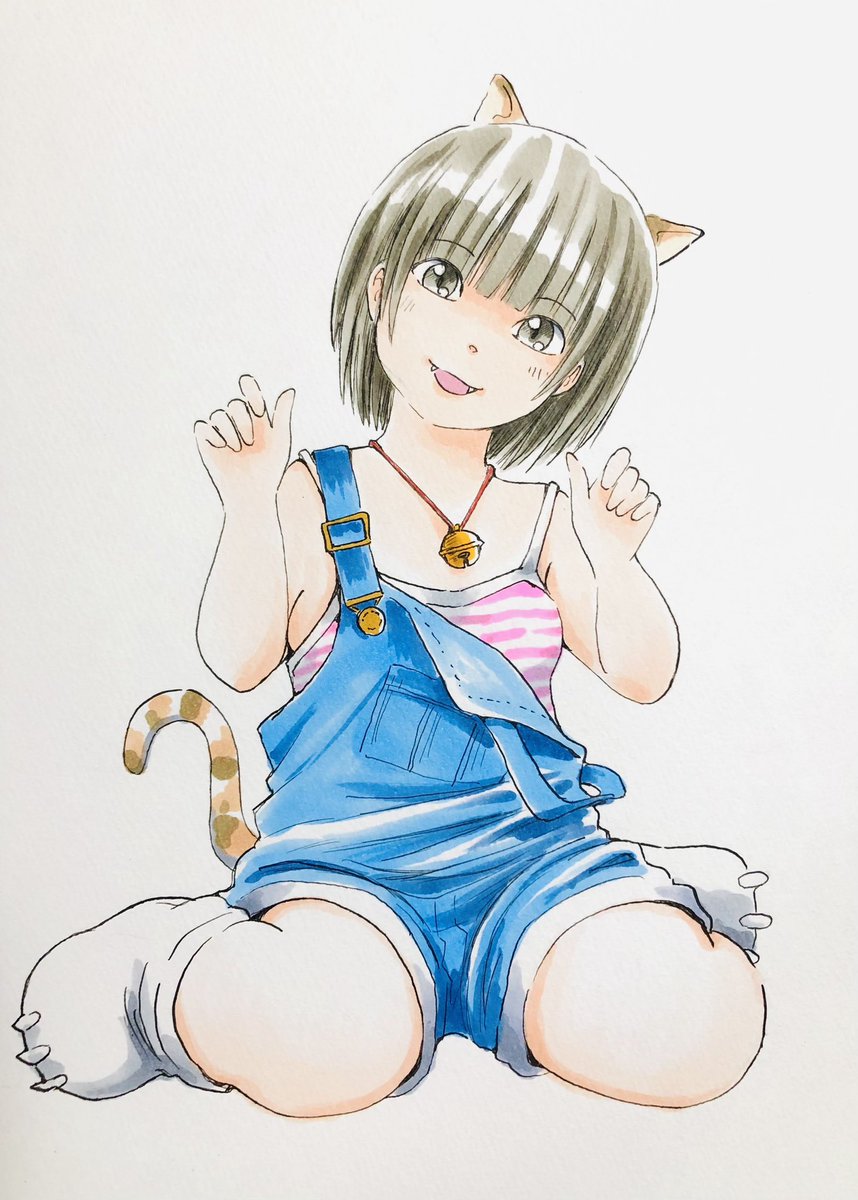 「#これを見た人はオリキャラの画像を貼れ 人工知能搭載型アンドロイド M-445号」|まるも☆『きゃぴ』Kindle版発売中！のイラスト