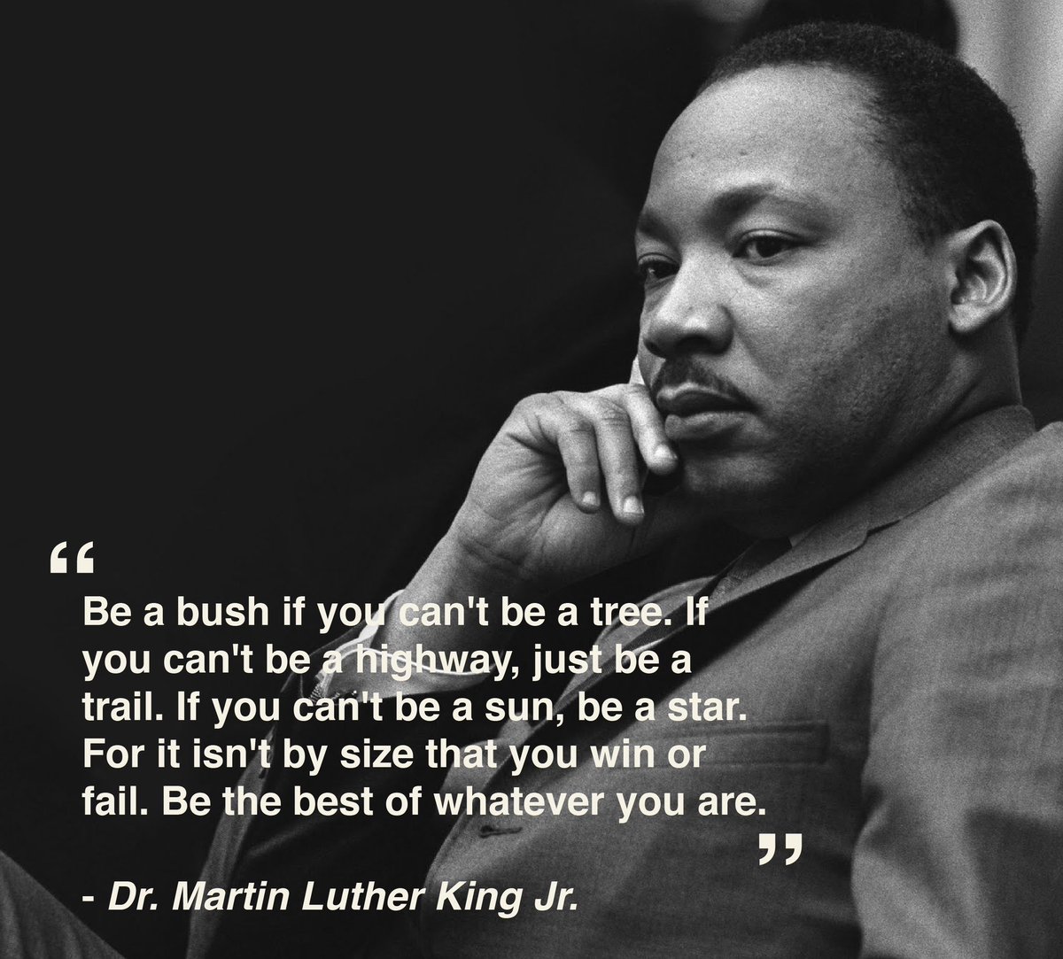 In 2024, let's continue to reimagine, design, and actualize more equitable environments for people to learn, live, work, and play to more fully realize Dr. King's words.  Remember be the best of whatever you are!  #MLKDay #MLK  #pvamu