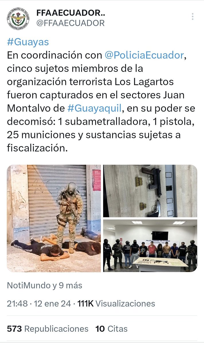 De nada sirve el esfuerzo de las Fuerzas Armadas de capturar a los terroristas!!
Y si señores, ya salieron, ya están en las calles, un Juez les dio medidas sustitutivas.
Todos los 5 terroristas de la foto libres ya!
