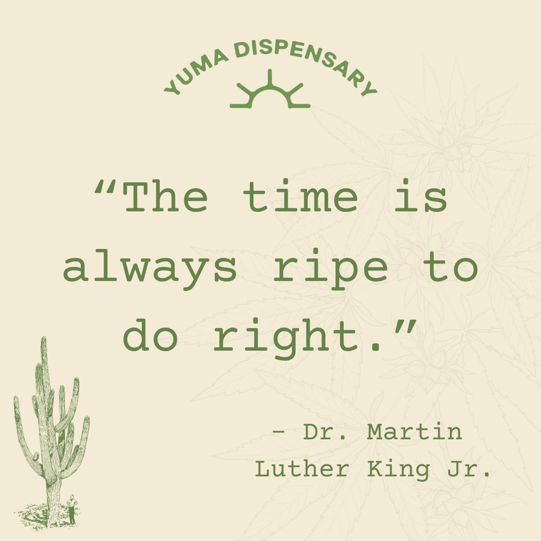 Wise words by Dr. King that we should all live by everyday ✨ Let us know your favorite MLK quote in the comments! 👇 We're open regular hours today thru 10PM for your convenience Yuma 🕙  Shop now: bit.ly/3LnxUfM