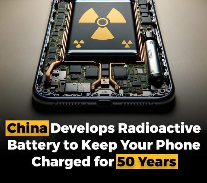Chinese startup Betavolt asserts a groundbreaking achievement with its claim of developing a nuclear battery capable of powering smartphones for 50 years without the need for charging. 

#battery #china #radioactive 
#BetavoltInnovation #NuclearBatteryRevolution