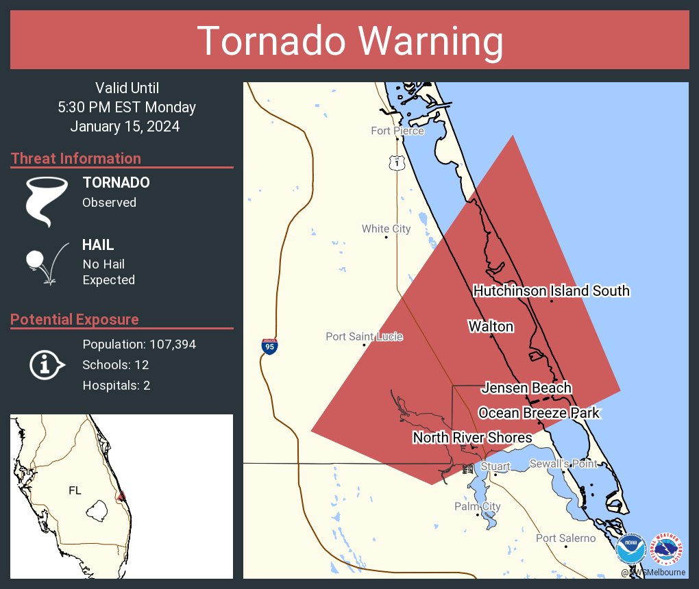 NWS Tornado tweet media