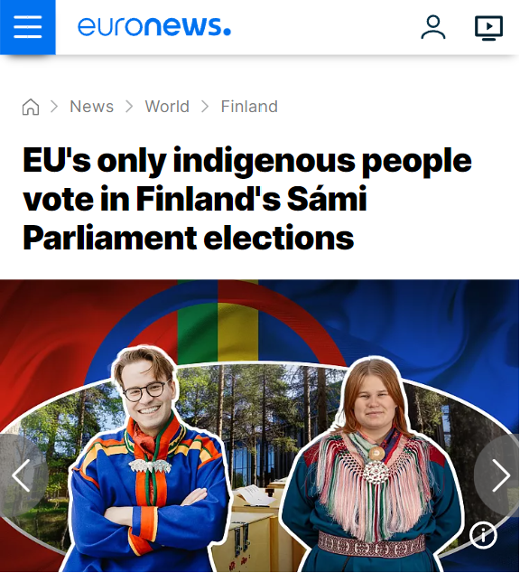 The @bcc, Euronews and elements of the globalist EU claim that #ethnicEuropeans are not indigenous to Europe. They claim only the Sami are native to Europe. So why do the same groups that call Maori 'indigenous' after only 700 years in New Zealand deny recognition to Europeans.…