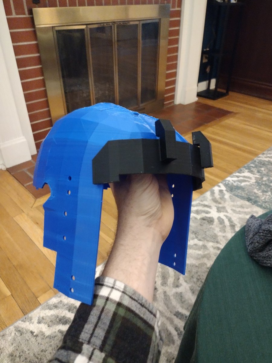 PlantDaddy91's tweet photo. So I have started my first wearable #3Dprint. Those of you who are #gamers might catch on by the first piece of armor on the face.
We are going @deadspace themed.
Printed on @Elegoo_Official #neptune4pro , @Creality3dP #Ender 3v2 and @Sovol3d #SV06 https://t.co/ljInPmisKr