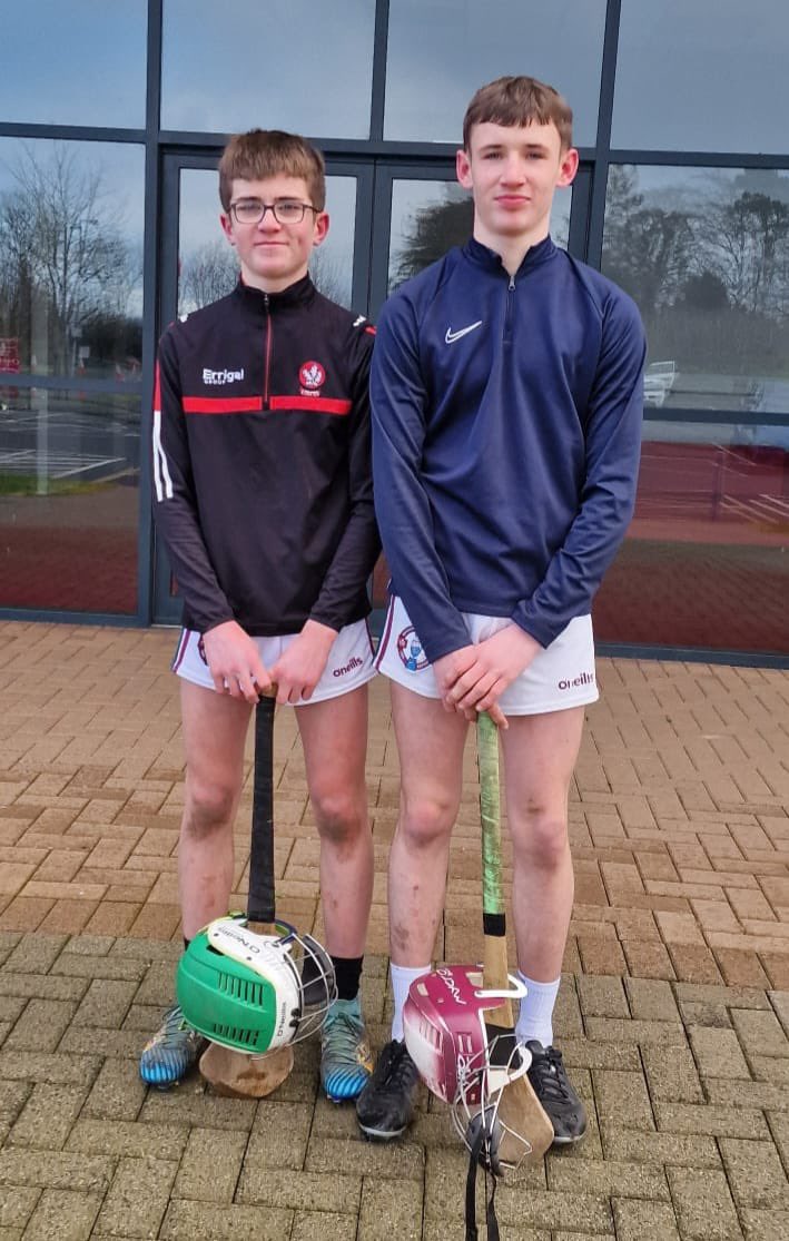 Congratulations to Enda Lafferty & Dara Cassidy who have been selected for the Derry U15 Hurling Development Squad. Good luck to the boys and the Derry U15 Hurling Management team for the year ahead 💪