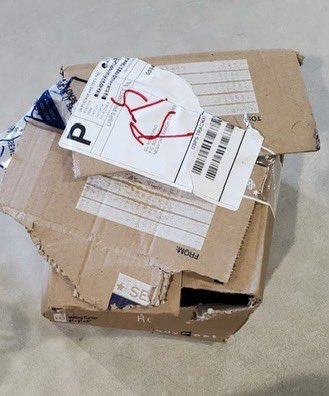 JoeyZaddy's tweet photo. Hi @USPS I sent a submission to PSA the grading company. The box contained cards over $2K value. The box was handed to your office in pristine condition. In the tracking the order still hasn't been marked as "delivered". I am 99% certain one of your employees damaged the box and took the cards. As a small business owner this is truly disappointing. I would like to get compensated for this. 

RTs appreciated thank you !