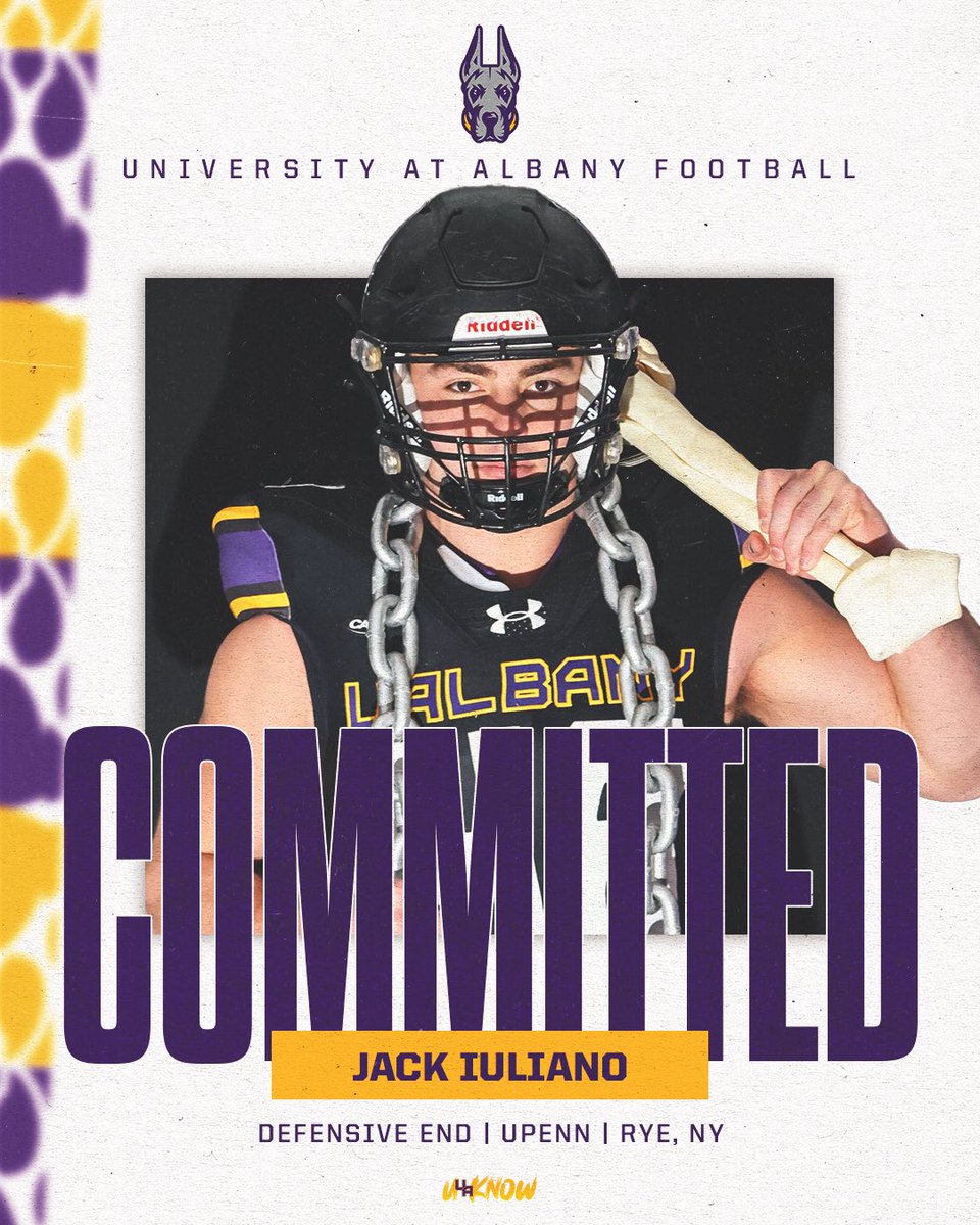 Blessed to commit to the University at Albany! Thank you to all the coaches who helped me along the way. Time to get to work.