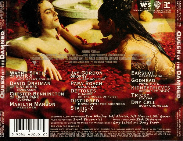 numetal_moment's tweet photo. Queen Of The Damned [Music From The Motion Picture] (2002) https://t.co/9lUzqR6f2R