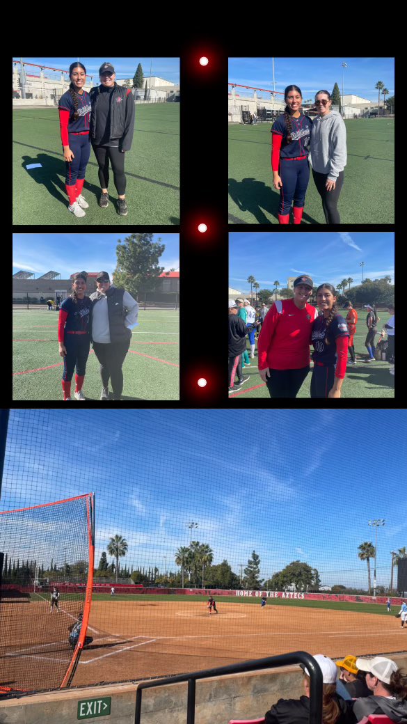 Audrey Lopetegui (@audreylopetegui) on Twitter photo Thank you <a href="/AztecSoftball/">San Diego State Softball</a> , and coaches <a href="/StaceyNuveman/">Stacey Nuveman Deniz</a> <a href="/CoachCurly_/">Curly Grimes</a> <a href="/fearny37/">Kendall Fearn</a> <a href="/delanieewisz/">lanie</a> for a great camp. ❤️🖤
It was a beautiful day in San Diego!
<a href="/WildcatFPClub/">Wildcat Fastpitch Club</a> <a href="/WildcatsWeil/">Wildcats_Weil</a> <a href="/EFP_Solutions/">Elevated Fastpitch Solutions</a> Thank you <a href="/AztecSoftball/">San Diego State Softball</a> , and coaches <a href="/StaceyNuveman/">Stacey Nuveman Deniz</a> <a href="/CoachCurly_/">Curly Grimes</a> <a href="/fearny37/">Kendall Fearn</a> <a href="/delanieewisz/">lanie</a> for a great camp. ❤️🖤
It was a beautiful day in San Diego!
<a href="/WildcatFPClub/">Wildcat Fastpitch Club</a> <a href="/WildcatsWeil/">Wildcats_Weil</a> <a href="/EFP_Solutions/">Elevated Fastpitch Solutions</a>