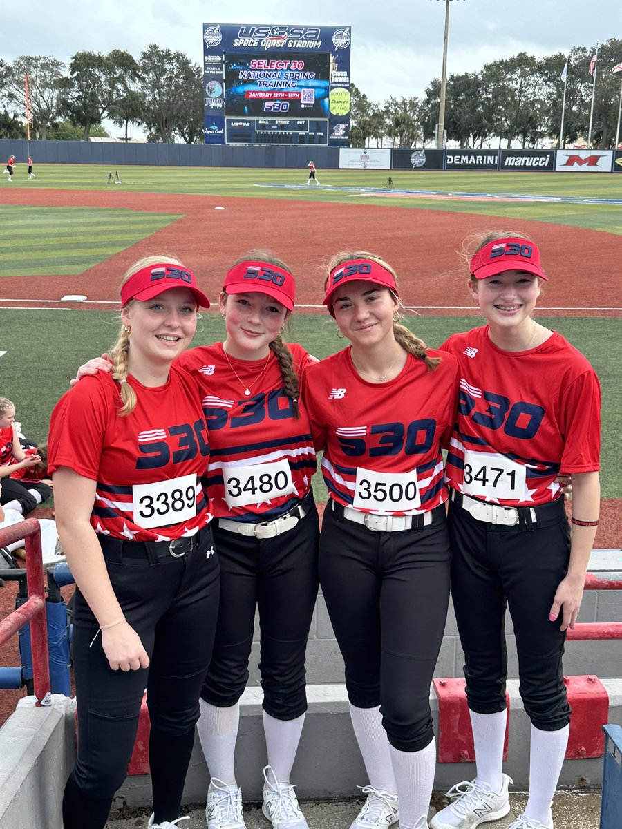 LFG!!!! Congratulations to these four Lady Nightmares! Representing 🧟‍♀️🥎 to the fullest! BIG SHOUTOUT <a href="/MollyGarfield88/">Molly</a> <a href="/MorganLuddy/">Morgan Luddy (2028)</a> for being selected to the championship game! <a href="/aliamartone/">Alia Martone 2027</a> <a href="/harleyemmendorf/">Harley Emmendorfer - 2027</a> <a href="/ExtraInningSB/">EXTRA INNING SOFTBALL</a> <a href="/LegacyLegendsS1/">Legacy & Legends Softball</a> @GameTimeCT <a href="/RASports/">Rep-Am Sports</a> <a href="/NightmaresNew/">New York Lady Nightmares</a> 🧟‍♀️🥎