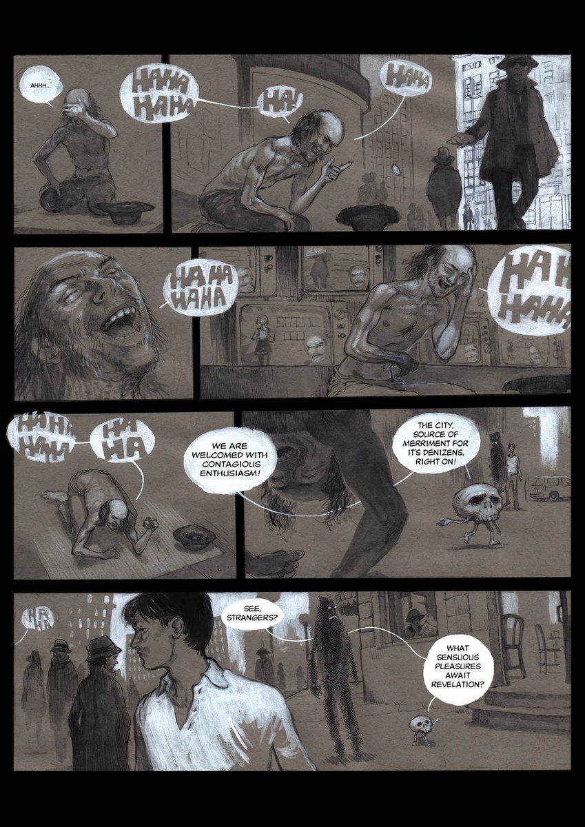 ¡Una página increíble de .<a href="/PierBrito/">Pier Brito</a> ! Esta historia corta pertenece a Hermetic Moon 1.