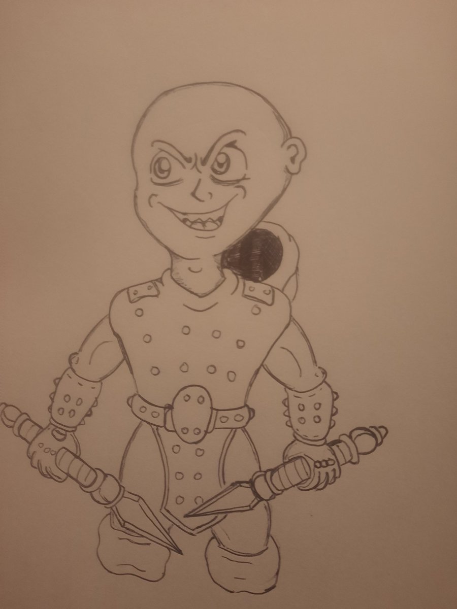 Phatman86090917's tweet image. Here's what I doodled last night any ideas on a name or a backstory peeps #newoc #randomdoodle #medievalguy