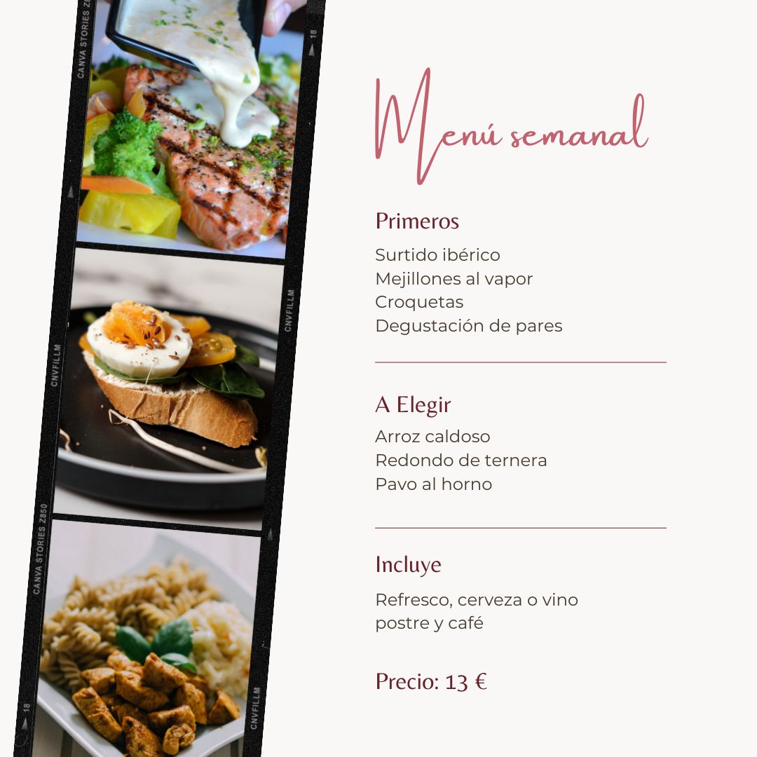 Msanchezr40's tweet photo. En Oasis tenemos menú semanal por 13€ 
Ven a probar nuestra rica comida 🍽️
En horario 
Lunes- Domingo 13:00-16:00h https://t.co/VDLpSrYJxM