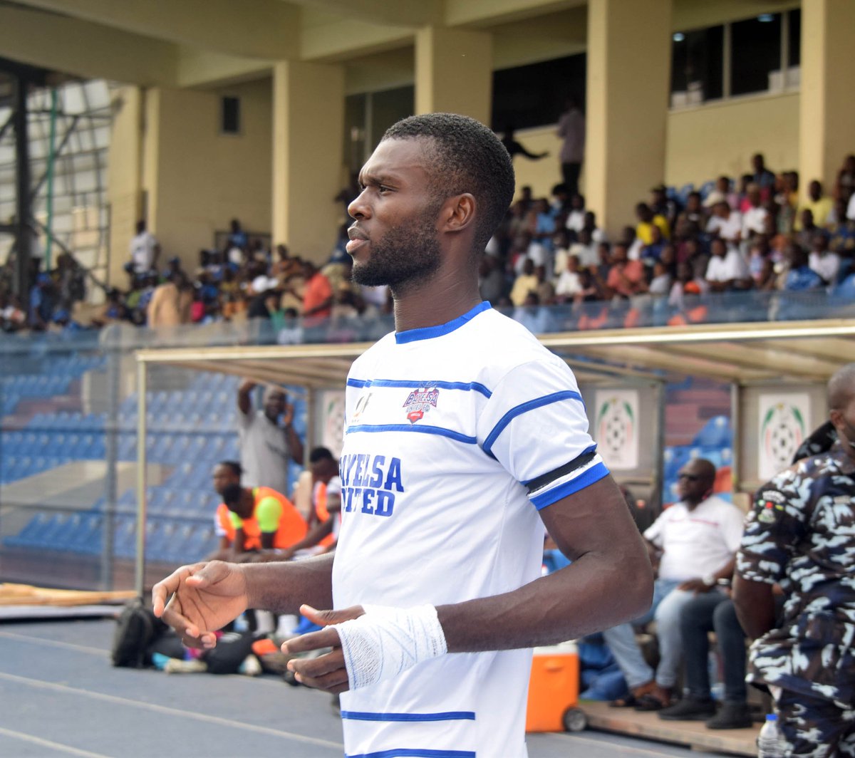 GarandoTek85198's tweet photo. Excited to get my second goal of the season, but most importantly the 3 points. Up Bayelsa United! https://t.co/K8205i1UaU