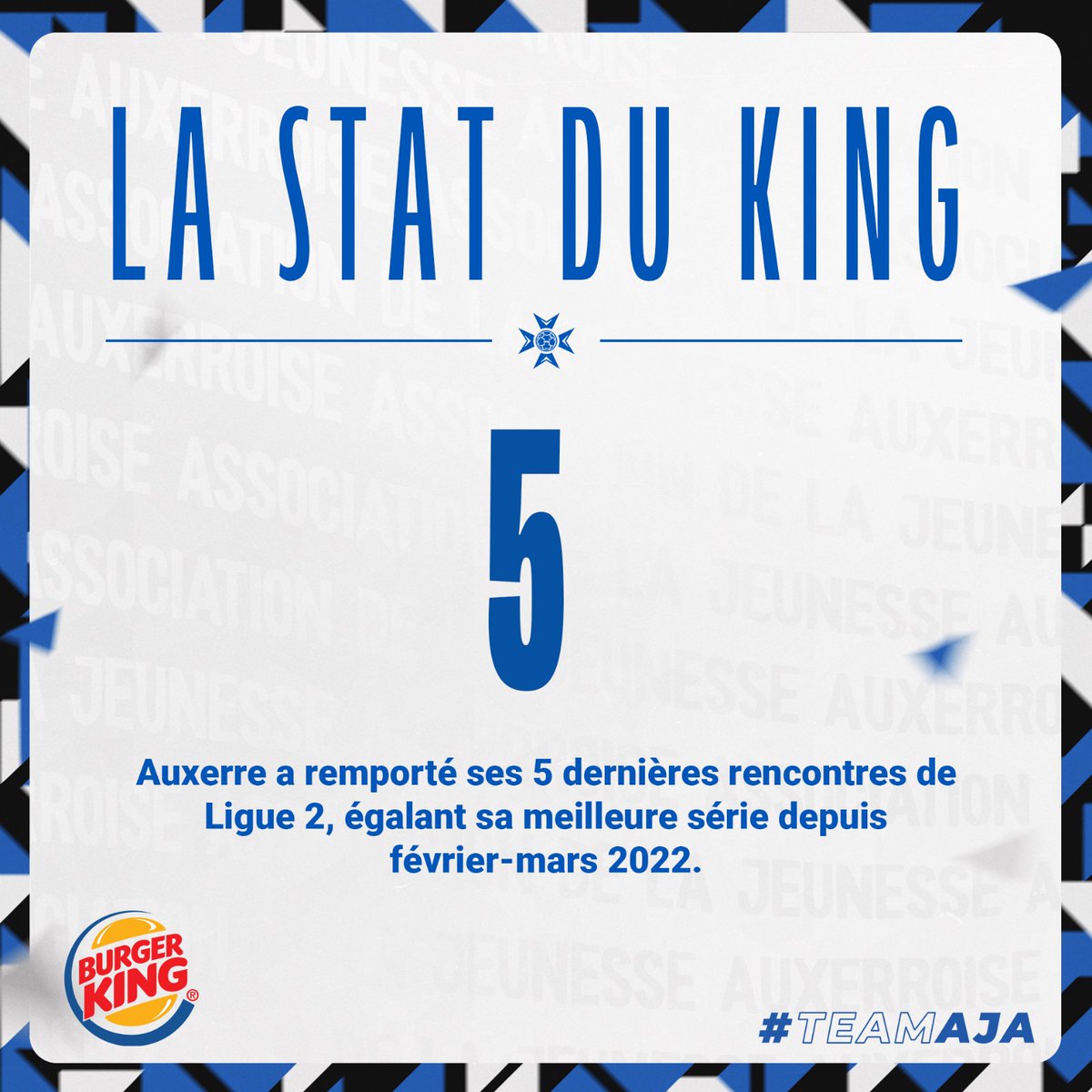 AJA's tweet photo. ๐ Et รงa continue ๐
#TeamAJA #AJAFCGB #StatDuKing https://t.co/DzKu7gFsoq