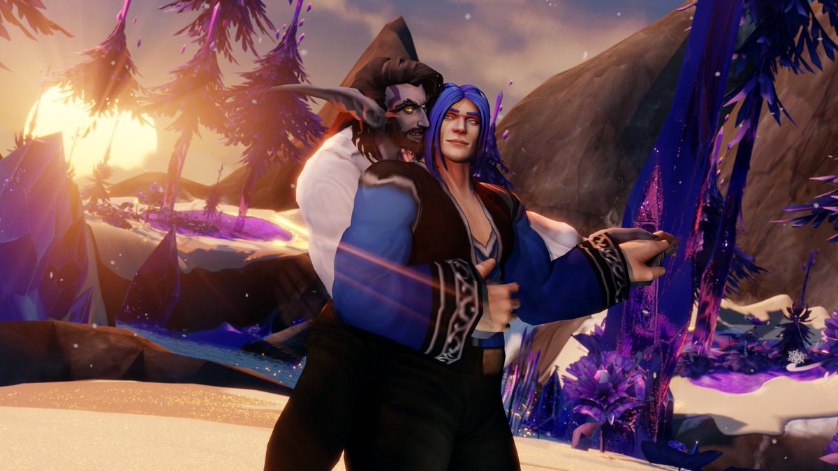 Eeeee! Lerrick and his blue dragon boyfriend finally got a proper piece together! I'm so happy 🥹💙Amazing work by <a href="/czad0ra/">Cazadora (c0mmish open)💙</a>