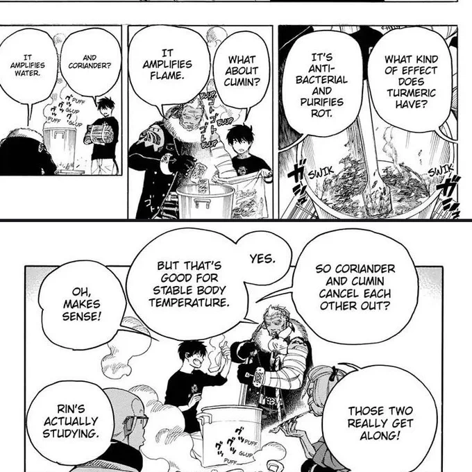 rin being obsessed with cooking I LOVE YOU BOY 