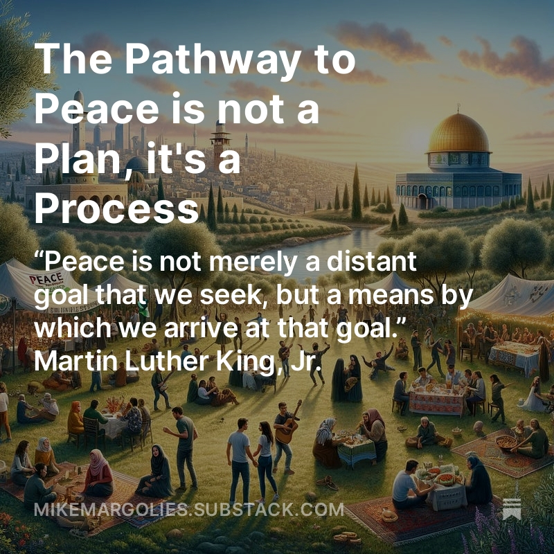 When I advocate for a ceasefire in Gaza, one of the frequent responses I get is, “What is Israel supposed to do then? What’s your plan?” Here is my answer: mikemargolies.substack.com/p/the-pathway-…