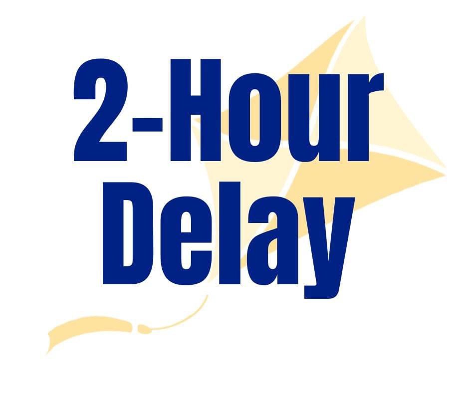 Tuesday, January 16th, FCS will be on a 2-hour delay.