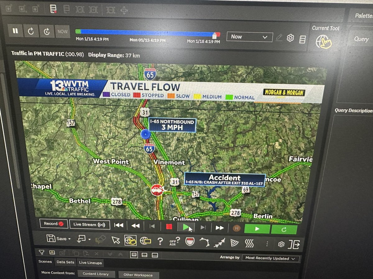Tracking wintry weather and cold temperatures! Some sleet and freezing rain already impacting the Cullman area- accident near exit 310 is slowing traffic on 65N. 

Tune in for updates! 

<a href="/WVTM13/">WVTM 13</a> <a href="/simpsonWVTM13/">Jason Simpson</a>