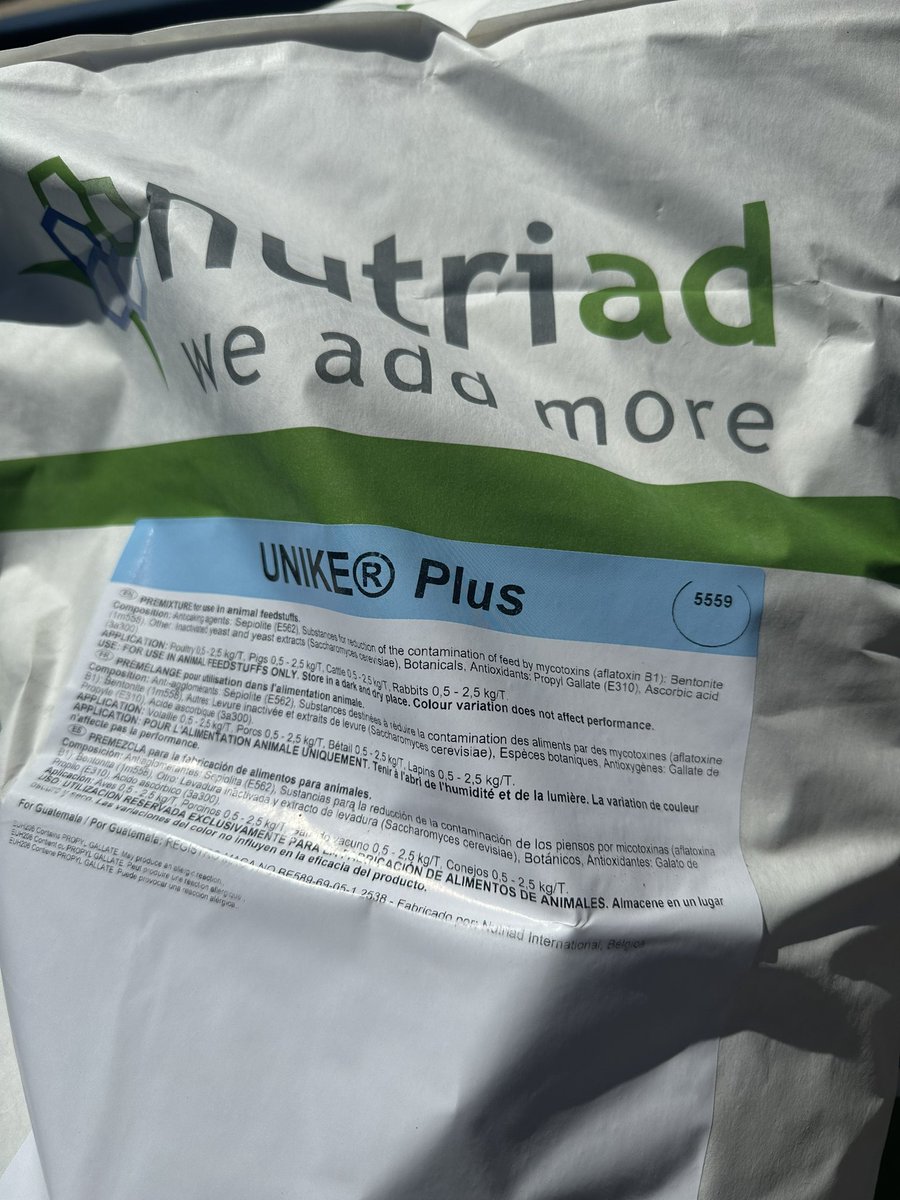 sns_uruguay's tweet photo. La confianza en productos probados se demuestra a diario y bajo las condiciones más extremas .

Otro año más los productores de punta de 🇺🇾 depositan su confianza en #UnikePlus de @Adisseo como secuestrante de #micotoxinas 

Lo mejor al alcance de la mano 💪🏻 https://t.co/KbN7jxDfeP